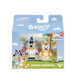 Bluey 2 Pack Figures- Animal Costumes
